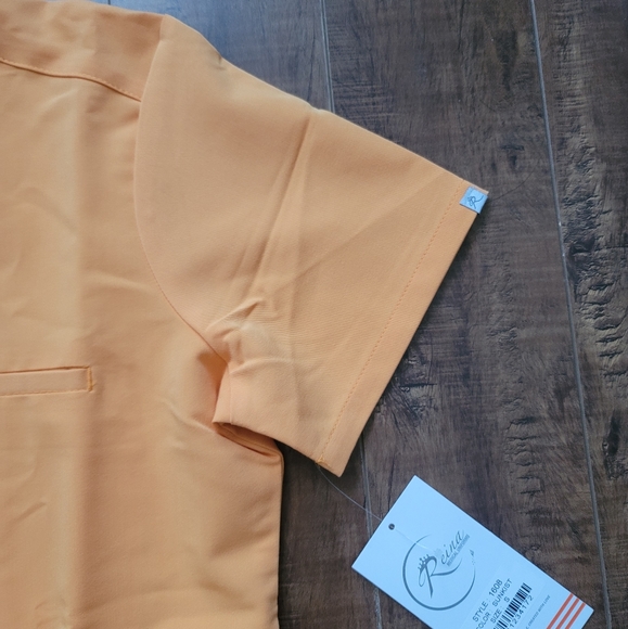 NWT Reina V-Neck 3 Welt Pockets Luxe Stretch Jogger Pants Size Small Sun… - Picture 5 of 16